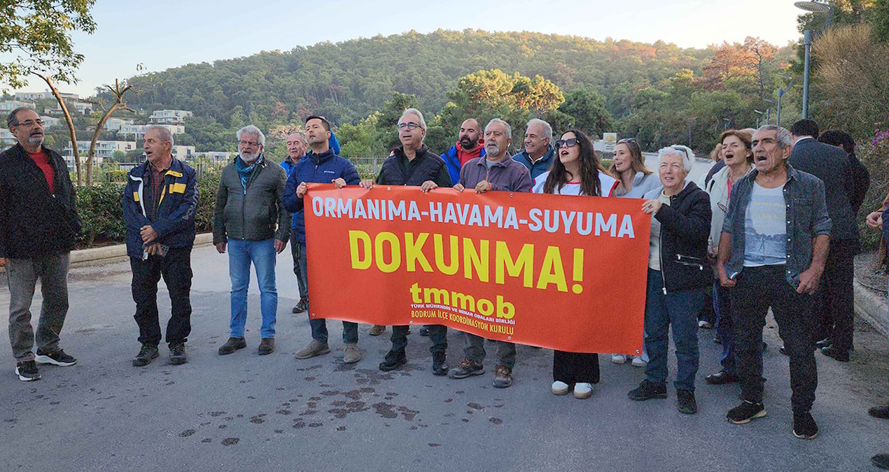 77 dönümlük ormanlık arazinin betona tahsisine sert tepki